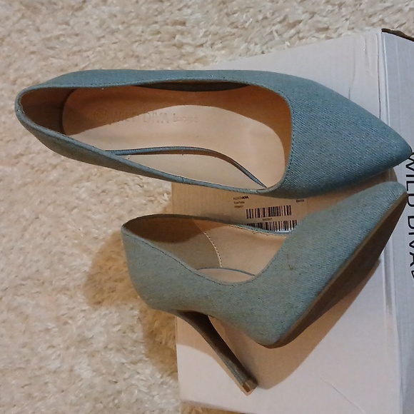 Denim Heel - Picture 2 of 4
